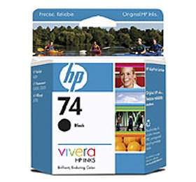 1 x Genuine HP 74 Black Ink Cartridge CB335WA
