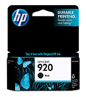 1 x Genuine HP 920 Black Ink Cartridge CD971AA