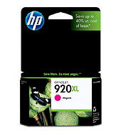 1 x Genuine HP 920XL Magenta Ink Cartridge CD973AA
