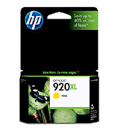 1 x Genuine HP 920XL Yellow Ink Cartridge CD974AA