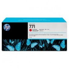 1 x Genuine HP 771 Chromatic Red Ink Cartridge CE038A B6Y00A