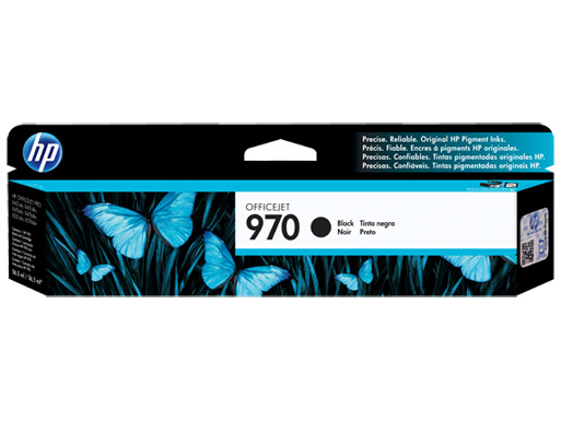 1 x Genuine HP 970 Black Ink Cartridge CN621AA
