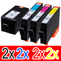 8 Pack Compatible HP 934XL 935XL Ink Cartridge Set (2BK,2C,2M,2Y) C2P23AA C2P24AA C2P25AA C2P26AA
