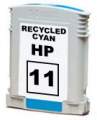 1 x Compatible HP 11 Cyan Ink Cartridge C4836AA