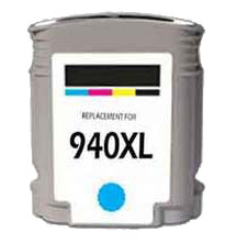 1 x Compatible HP 940XL Cyan Ink Cartridge C4907AA