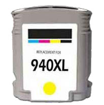 1 x Compatible HP 940XL Yellow Ink Cartridge C4909AA