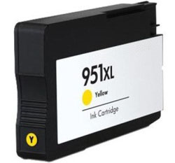 1 x Compatible HP 951XL Yellow Ink Cartridge CN048AA