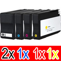 5 Pack Compatible HP 932XL 933XL Ink Cartridge Set (2BK,1C,1M,1Y) CN053AA CN054AA CN055AA CN056AA