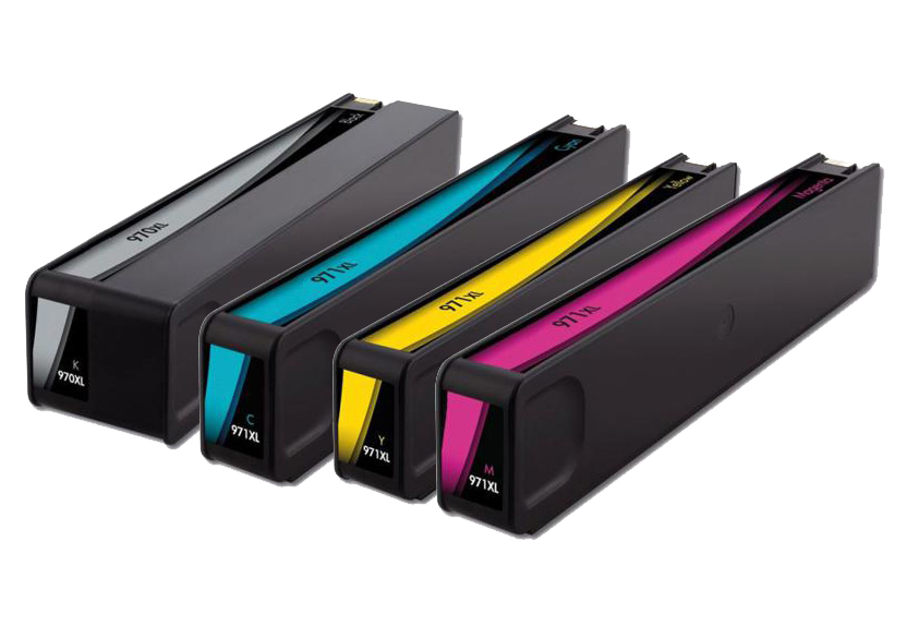 4 Pack Compatible HP 970XL 971XL Ink Cartridge Set (1BK,1C,1M,1Y) CN625AA CN626AA CN627AA CN628AA