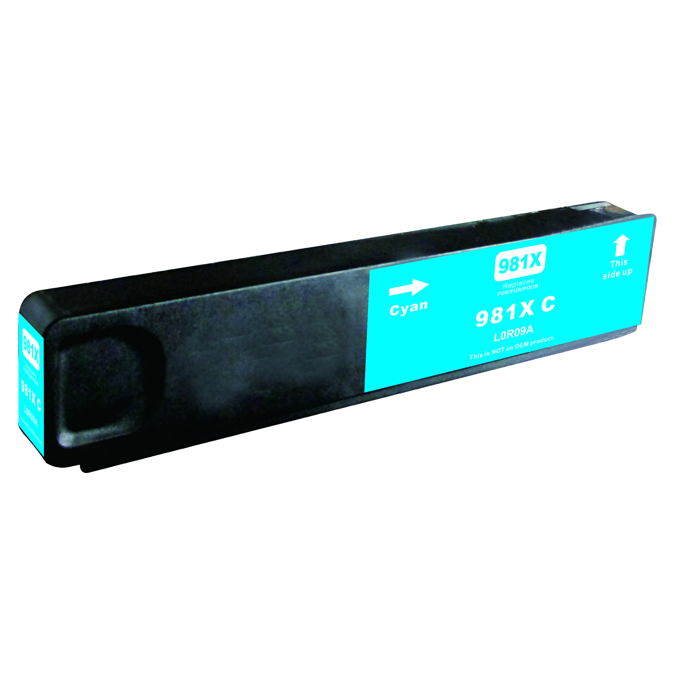 1 x Compatible HP 981X Cyan Ink Cartridge L0R09A