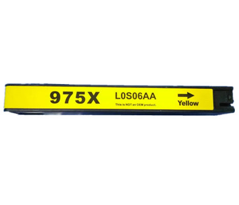 1 x Compatible HP 975X Yellow Ink Cartridge L0S06AA