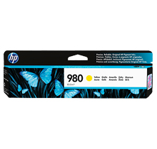 1 x Genuine HP 980 Yellow Ink Cartridge D8J09A
