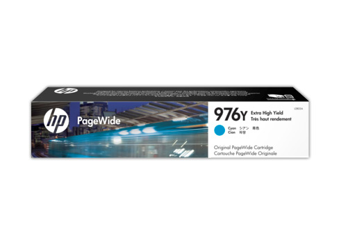 1 x Genuine HP 976Y Cyan Ink Cartridge L0R05A