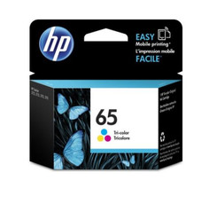 1 x Genuine HP 65 Colour Ink Cartridge N9K01AA