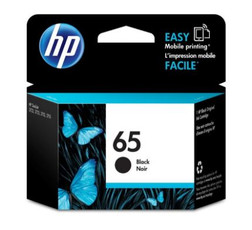 1 x Genuine HP 65 Black Ink Cartridge N9K02AA