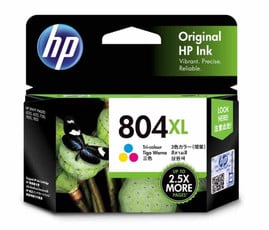 1 x Genuine HP 804XL Colour Ink Cartridge T6N11AA