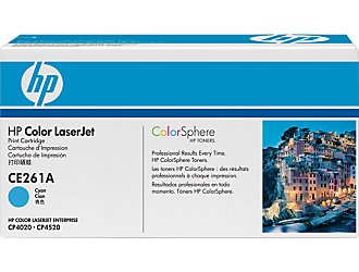 1 x Genuine HP CE261A Cyan Toner Cartridge 648A