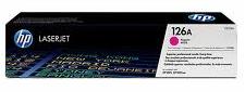 1 x Genuine HP CE313A Magenta Toner Cartridge 126A