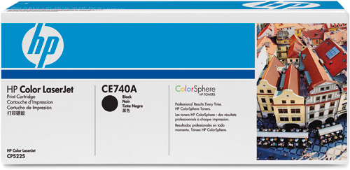 1 x Genuine HP CE740A Black Toner Cartridge 307A