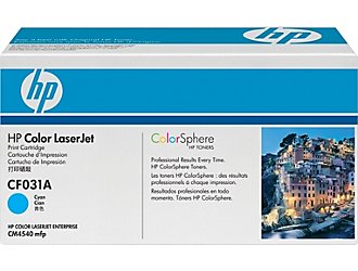 1 x Genuine HP CF031A Cyan Toner Cartridge 646A