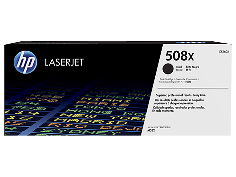 1 x Genuine HP CF360X Black Toner Cartridge 508X