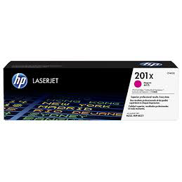 1 x Genuine HP CF403X Magenta Toner Cartridge 201X