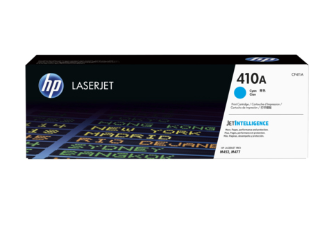 1 x Genuine HP CF411A Cyan Toner Cartridge 410A
