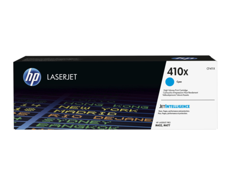 1 x Genuine HP CF411X Cyan Toner Cartridge 410X