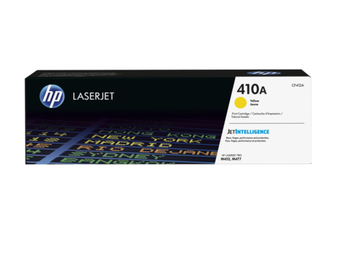 1 x Genuine HP CF412A Yellow Toner Cartridge 410A