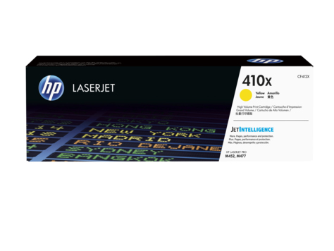 1 x Genuine HP CF412X Yellow Toner Cartridge 410X