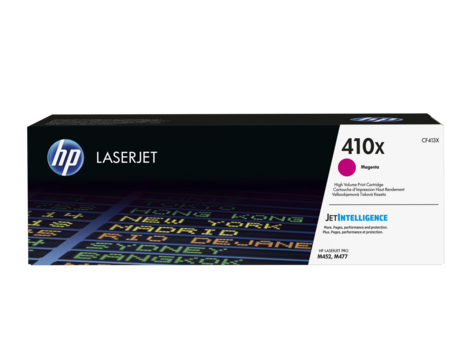 1 x Genuine HP CF413X Magenta Toner Cartridge 410X