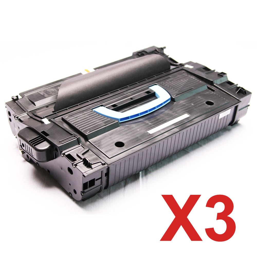3 x Compatible HP C8543X Toner Cartridge 43X