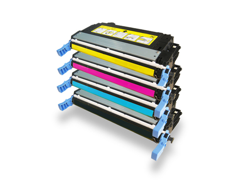 4 Pack Compatible HP CB400A CB401A CB402A CB403A Toner Cartridge Set 642A