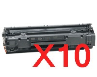 10 x Compatible HP CB436A Toner Cartridge 36A