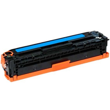 1 x Compatible HP CE341A Cyan Toner Cartridge 651A