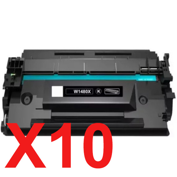 10 x Compatible HP W1480X Toner Cartridge 148X