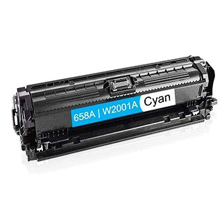 1 x Compatible HP W2001A Cyan Toner Cartridge 658A