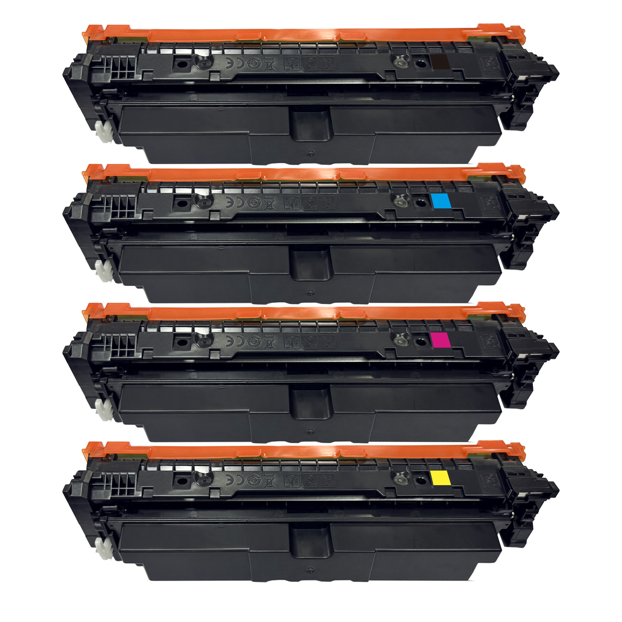 4 Pack Compatible HP W2100X W2101X W2103X W2102X Toner Cartridge Set 210X