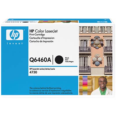 1 x Genuine HP Q6460A Black Toner Cartridge 644A
