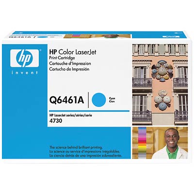 1 x Genuine HP Q6461A Cyan Toner Cartridge 644A