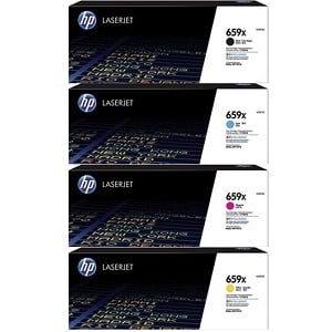 4 Pack Genuine HP W2010X W2011X W2012X W2013X Toner Cartridge Set 659X