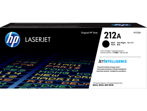 1 x Genuine HP W2120A Black Toner Cartridge 212A