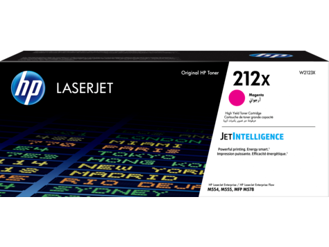 1 x Genuine HP W2123X Magenta Toner Cartridge 212X
