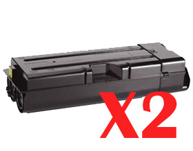 2 x Non-Genuine TK-1134 Toner Cartridge for Kyocera FS-1030MFP FS-1130MFP