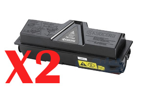 2 x Non-Genuine TK-1144 Toner Cartridge for Kyocera FS-1035MFP FS-1135MFP