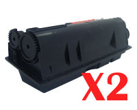 2 x Non-Genuine TK-174 Toner Cartridge for Kyocera FS-1320D FS-1370DN