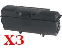 3 x Non-Genuine TK-20H Toner Cartridge for Kyocera FS-1700 FS-3700