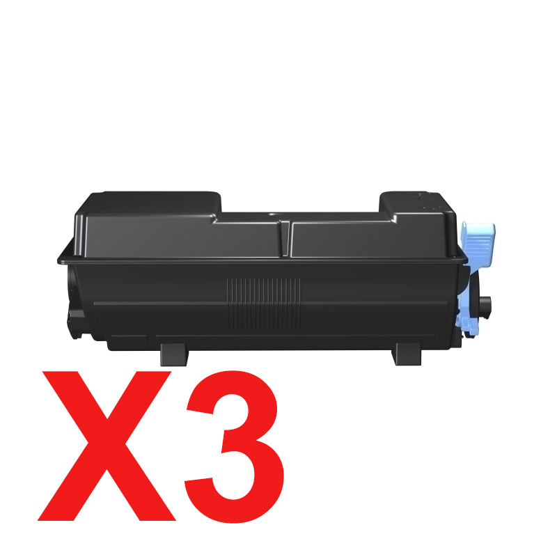 3 x Non-Genuine TK-3414 Toner Cartridge for Kyocera PA5000