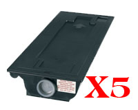 5 x Non-Genuine TK-410 Toner Cartridge for Kyocera KM-1620 KM-1635 KM-1650 KM-2050