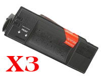3 x Non-Genuine TK-50H Toner Cartridge for Kyocera FS-1900 FS1900